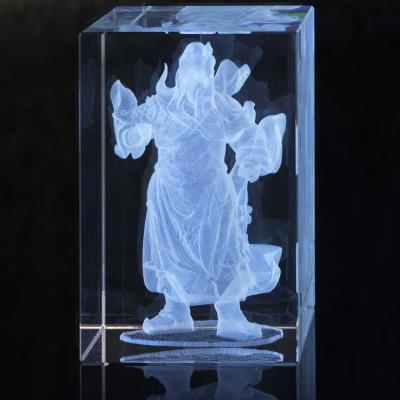 3D internal engraved crystal