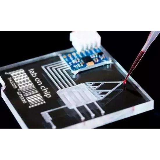 Laser Cuts Medical Implantable Chips