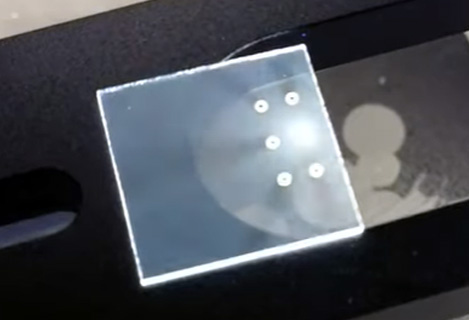 Módulo láser UV RFH de 15w y 20w para perforación de agujeros en vidrio