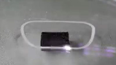 RFH 30w alta potencia picosegundo láser corte resina gafas vidrio