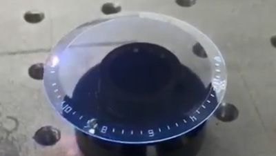 láser uv 355 nm tallado azul zafiro Cristal de reloj
