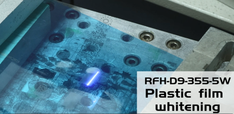 RFH-D9-355-5W — Crystal-Clear Whitening Marking on Plastic Film