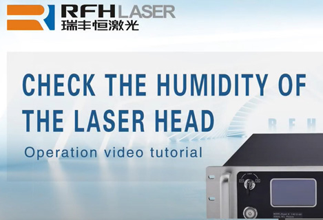 Compruebe la humedad del láser ultravioleta de nanosegundos RFH