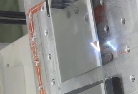 La pintura láser UV serie RFH F9 elimina la capa del vidrio