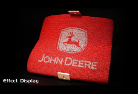 Marcado láser sobre tejido Textilene PVC-PET